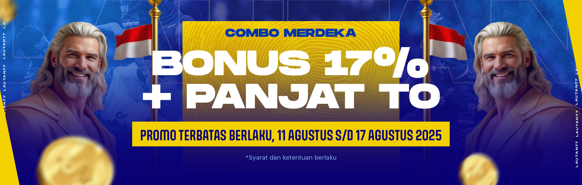 COMBO MERDEKA! BONUS 17% + PANJAT TO