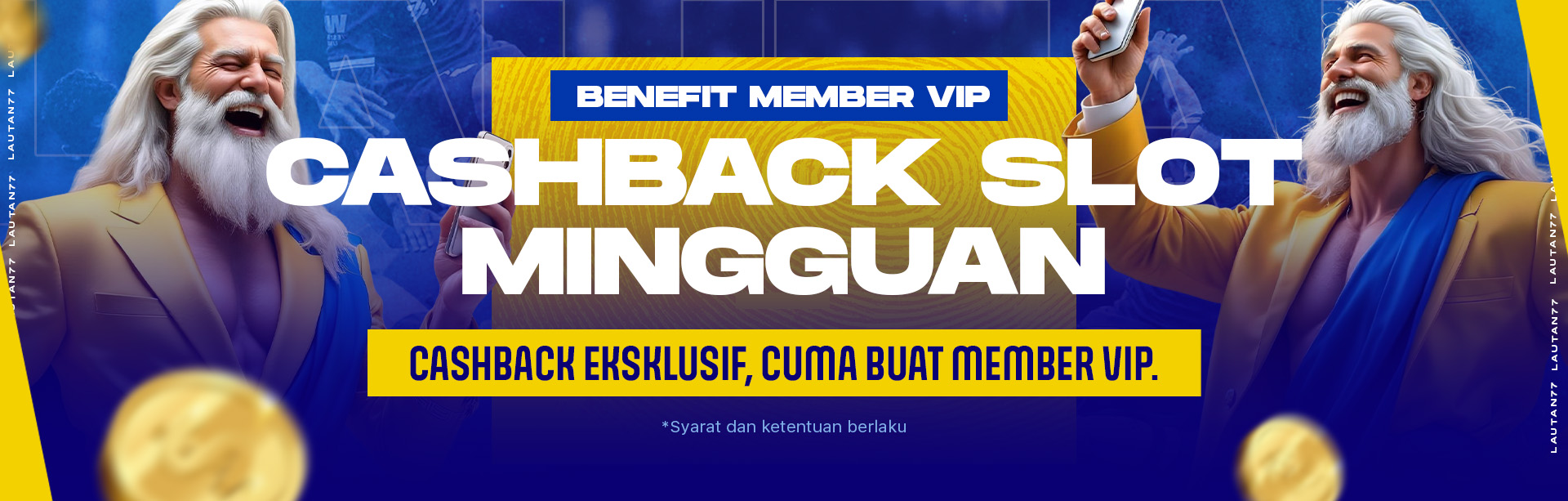 CASHBACK SLOT MINGGUAN MEMBER VIP