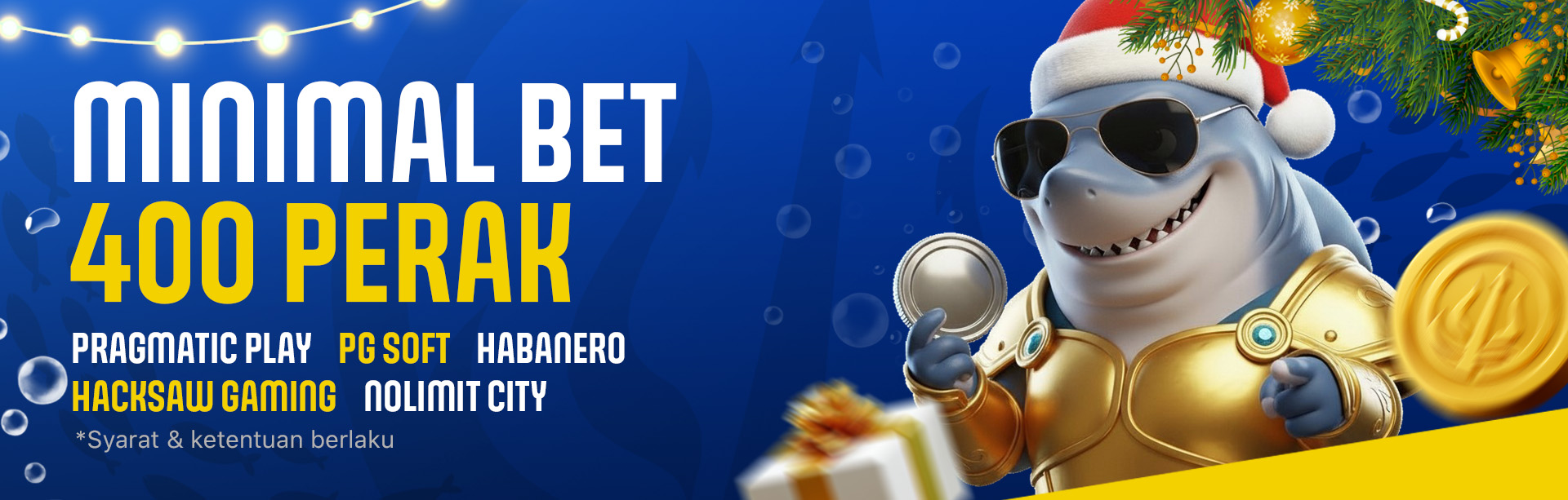 MINIMAL BET CUMA 400 PERAK