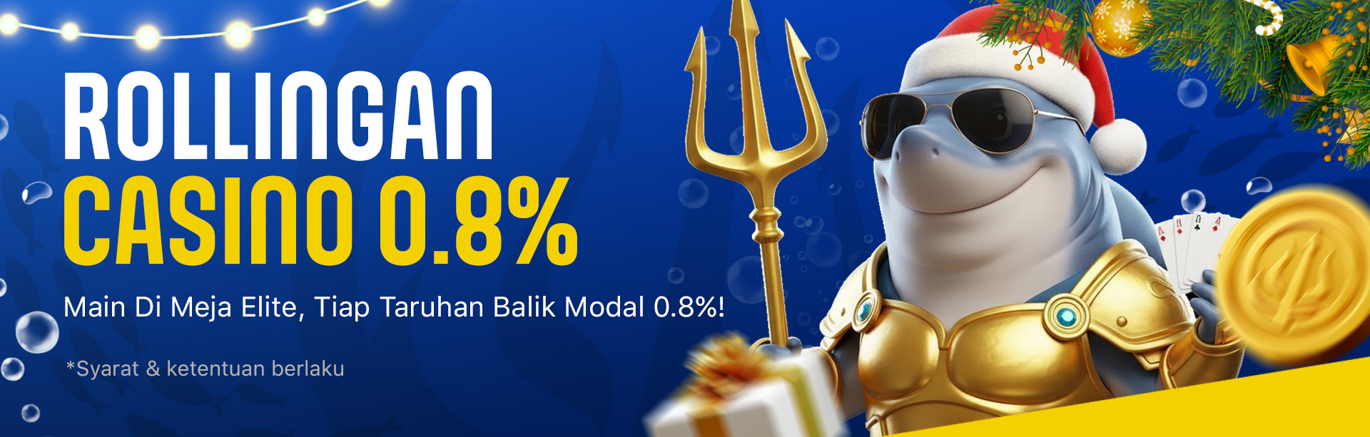 ROLLINGAN CASINO 0.8%