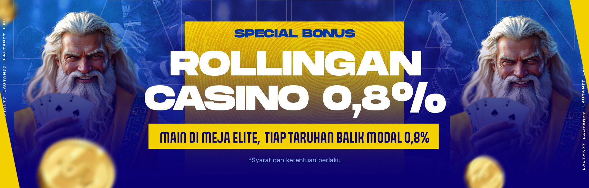 ROLLINGAN CASINO 0.8%