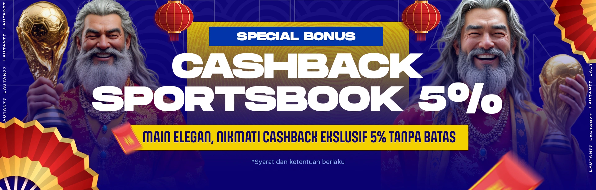 CASHBACK SPORTSBOOK 5%