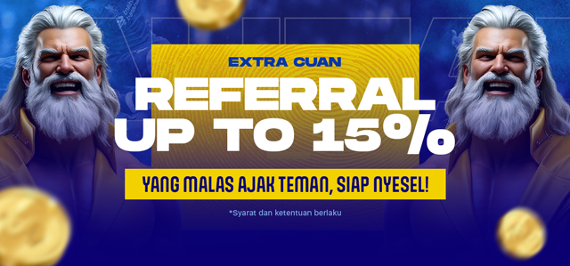 EXTRA CUAN REFERRAL UP TO 15% 