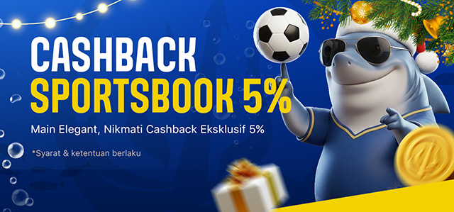 CASHBACK SPORTSBOOK 5%