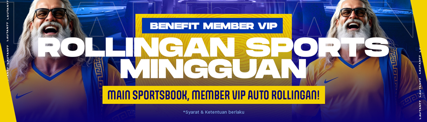 ROLLINGAN SPORT MINGGUAN MEMBER VIP