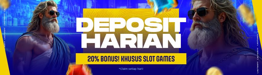 BONUS DEPOSIT 20% SLOT GAMES