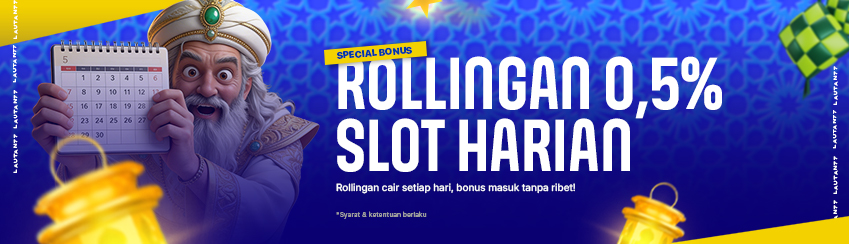 ROLLINGAN SLOT 0.5% HARIAN