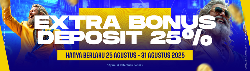 BONUS EVENT DEPOSIT 25%