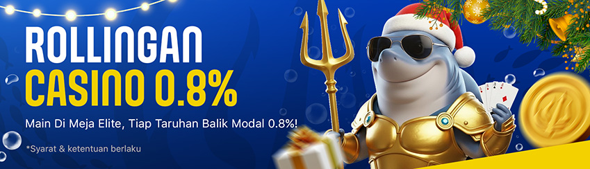 ROLLINGAN CASINO 0.8%