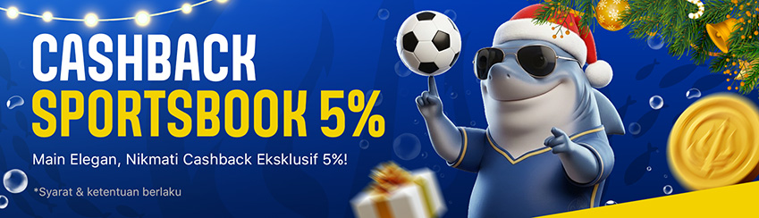 CASHBACK SPORTSBOOK 5%